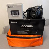 Canon R10 - Garanzia + Obiettivi