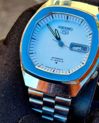 Seiko 5 TV Automatic Vintage 36mm Day Date