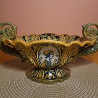 Centrotavola maiolica, Robbia, Gualdo Tadino