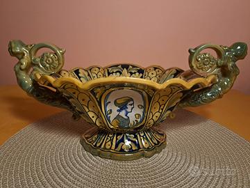 Centrotavola maiolica, Robbia, Gualdo Tadino