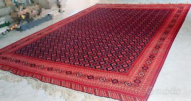 Tappeto afghano annodato a mano 3×4 m – lana