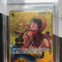 Monkey D. Luffy ST13-015 2nd anniversary PGS 10