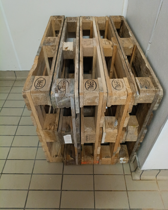 Epal e pedane in plastica alimentare
