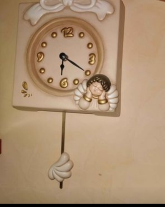 Thun orologio pendolo con Angelo e fiocco