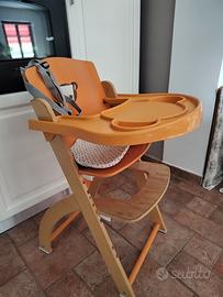 Seggiolone Pali in legno evolutivo