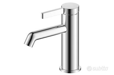 LEVANTE Huber miscelatore con piletta CROMO