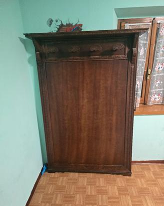 appendi abiti il legno anni 50
