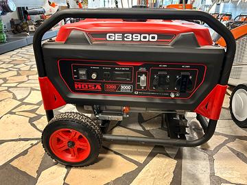 Gruppo elettrogeno MOSA GE 3900 MONOFASE 3,3Kw
