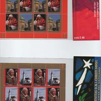 Foglietti Vaticano  in euro -prezzo sottofacciale