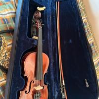 Violino antico  2/4 completo di tutto