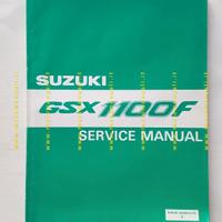 SUZUKI GSX 1100 F 1987 manuale officina INGLESE