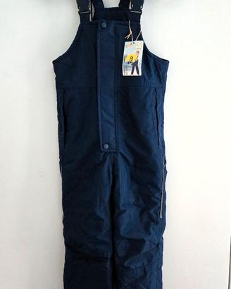 Salopette Pantaloni da Neve Tg. 110/116 cm 