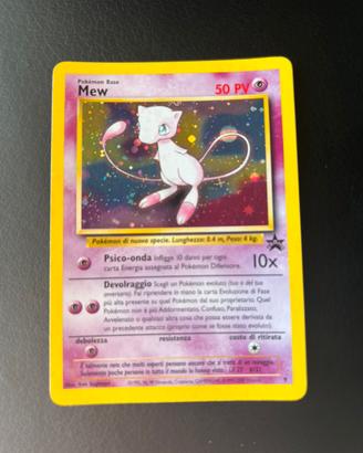 Mew #9 Wizard Black Star Holo