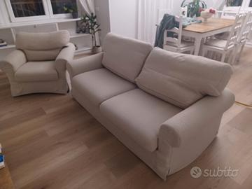 DIVANO LETTO E POLTRONA 