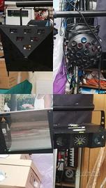 Laser + strobo + 2 fari