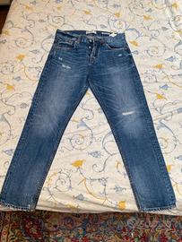 Jeans lunghi blu