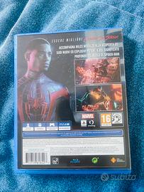 PS4 Spiderman miles morales