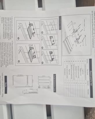 sedile x doccia in plastica a scomparsa