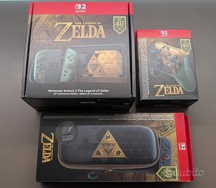 Set Nintendo switch 2 40° anniversario Zelda