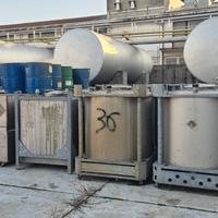 Serbatoio acciaio inox ibc 1000 litri