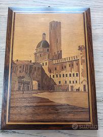 quadro intarsiato Mantova