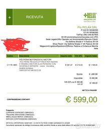 Poltrona relax elettrica per anziani