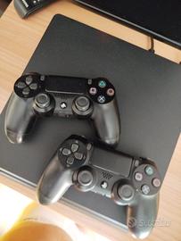 PS4 slim, 2 controller, Sonycam e vari  giochi