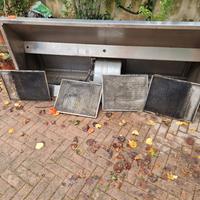 cappa professionale inox