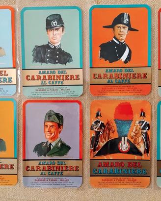 AMARO DEL CARABINIERE VECCHIE ETICHETTE VINTAGE