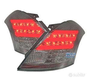 FANALI SUZUKI SWIFT 10- BARRE LUMINOSE FONDO CROMA