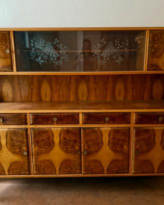 Credenza con vetrinetta vintage anni ‘50