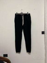 pantalaccio nero con laccio bianco 