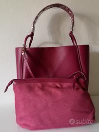 Borsa Thun "Sempre con me" ecopelle bordeaux nuova