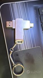 Pen drive 16 Tb double usb/type C