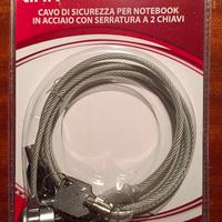 Cavo Di Sicurezza Per Notebook In Acciaio 
