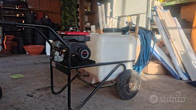 Motopompa carrellata professionale irroratrice 