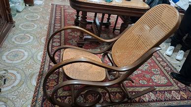 sedia a dondolo Tonet