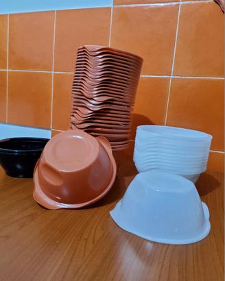 Ciotoline in plastica riciclate