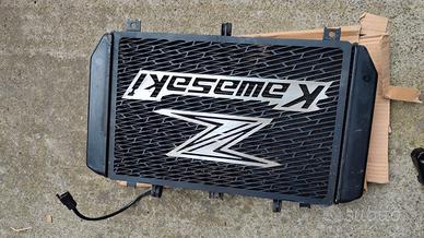 radiatore Kawasaki z750 anno 2009 griglia TUNING 