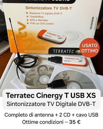 Terrarec Cinergy T USB XS - sintonizzatore  tv
