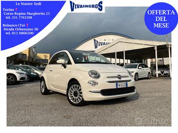 Fiat 500 1.2 Lounge 69CV / Tetto panoramico