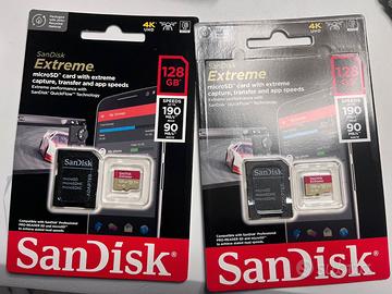 Micro SD ScanDisk Extreme 128 gb