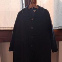 Cappotto bambina Blu Notte con Bordo Ondulato –  8