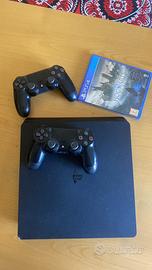 PS4 Slim 1 TB + 2 DualShock4 + “Hogwarts Legacy” s