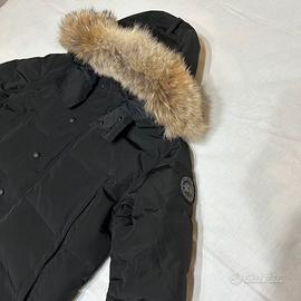 Canada Goose Wyndham badge nero