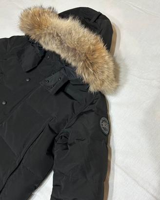 Canada Goose Wyndham badge nero