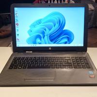 HP Intel Core I7 di 5 gen con SSD batteria nuova