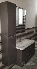 Mobile bagno sospeso con specchio 