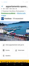 Splendido appartamento fronte mare a Portovenere