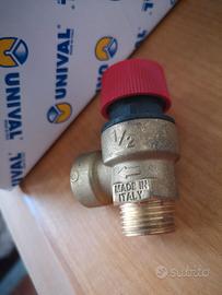 valvola di sicurezza a membrana art.200 unival